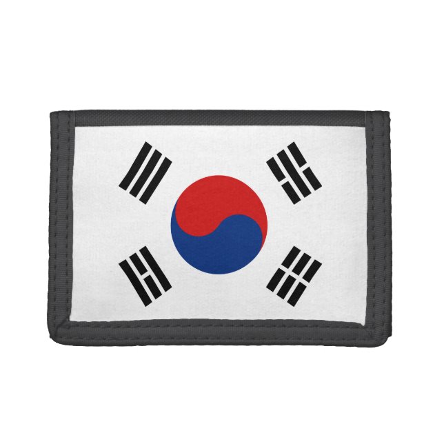 South Korea Flag Wallet (Front)