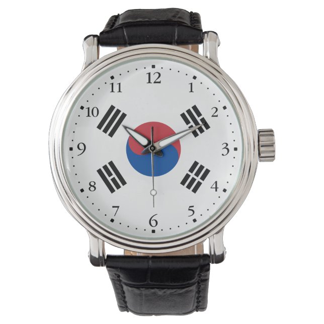 South Korea Flag Watch (Front)