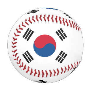 South Korea flag - Yin Yang Baseball