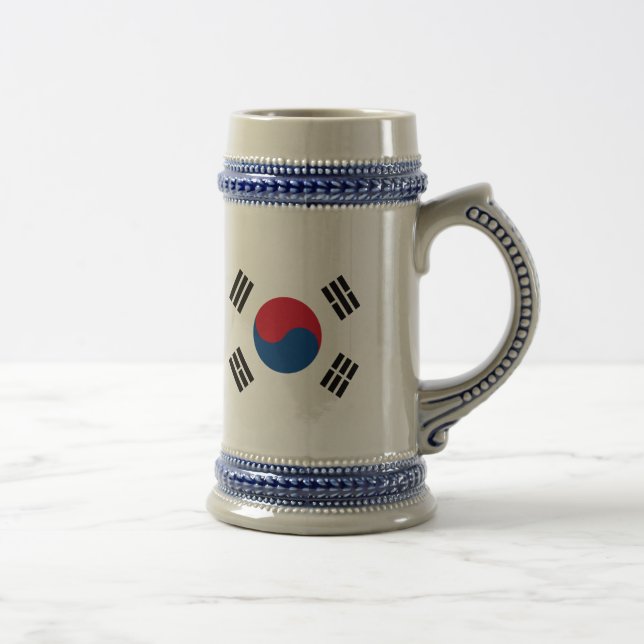 South Korea flag - Yin Yang Beer Stein (Right)