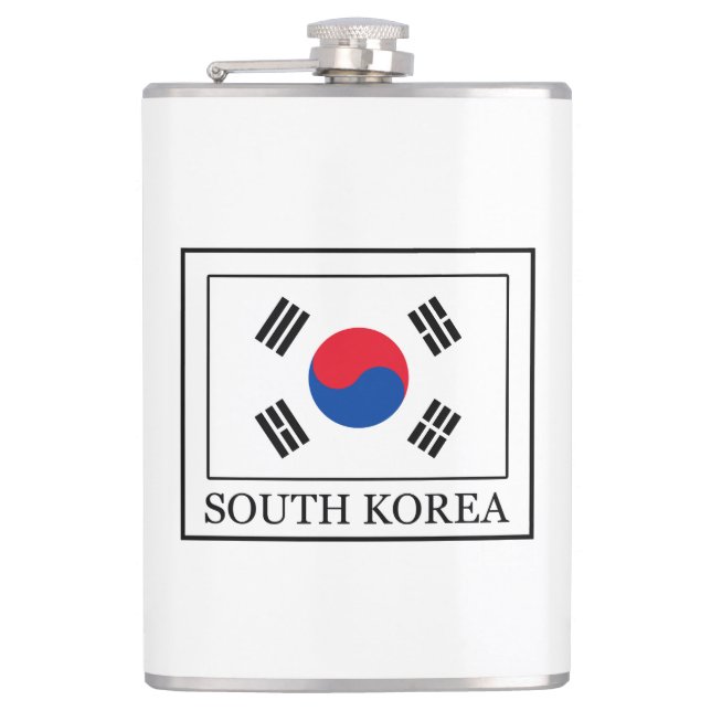 South Korea Flask (Front)