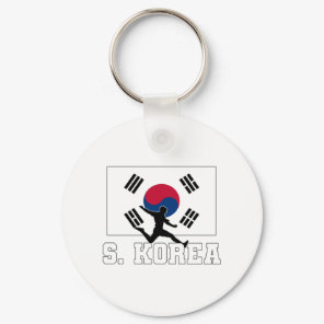 South Korea Football Soccer Team Keychain
