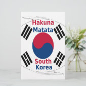 South Korea Hakuna Matata (Standing Front)