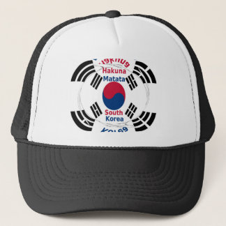 South Korea Hakuna Matata Art Print/Graphic Trucker Hat