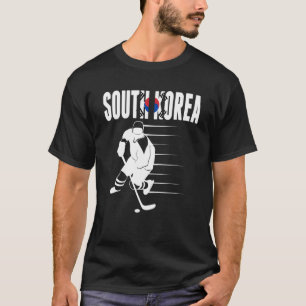 South Korea Ice Hockey Fans Korean Hockey Team S T-Shirt