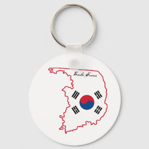 South Korea Keychain