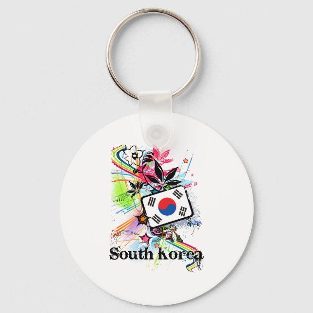 South Korea Keychain (Front)