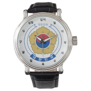 South Korea & Korean flag fashion / Sino Korean Watch