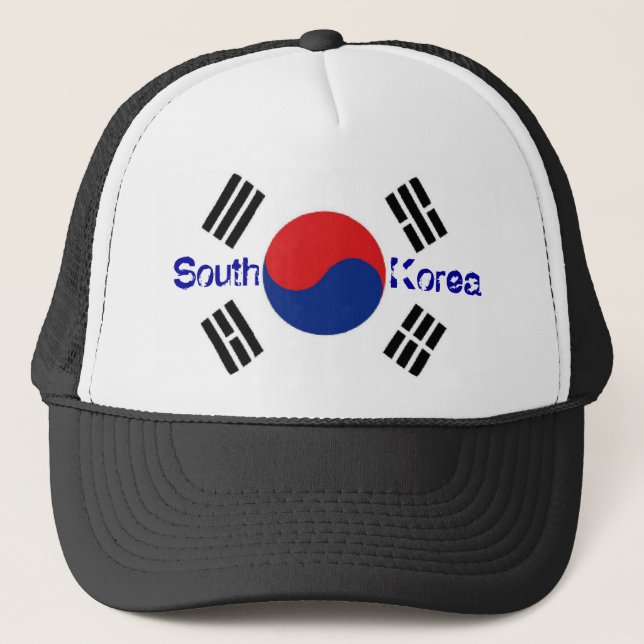 South Korea korean flag souvenir hat (Front)