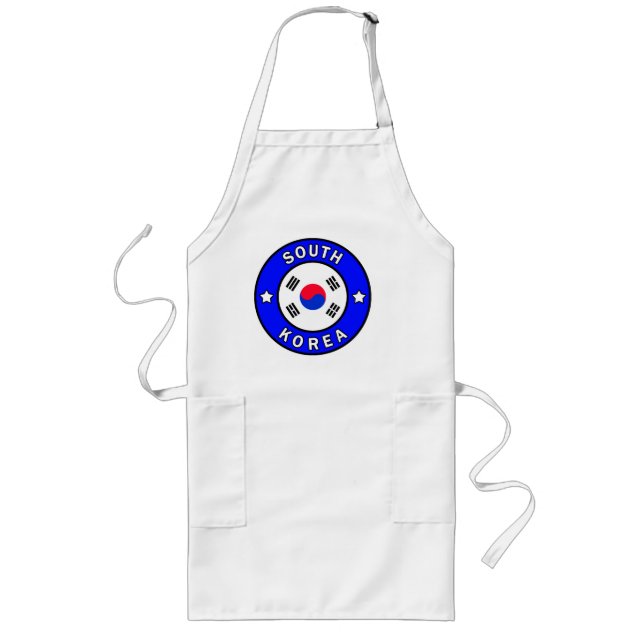 South Korea Long Apron (Front)