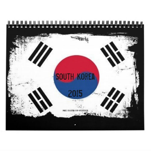 South Korea Major Cities Calendar