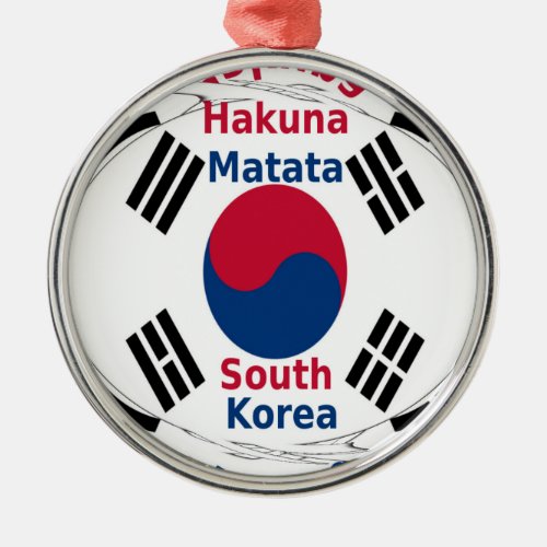 South Korea Metal Ornament