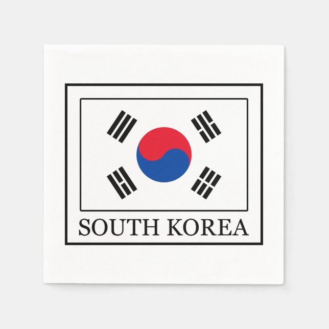 South Korea Napkins (Front)