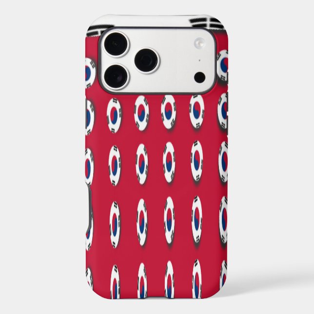 South Korea National Flag: Korean Taegeukgi Pride  Case-Mate iPhone Case (Back)