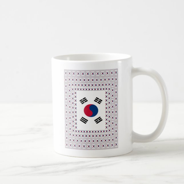 South Korea National Flag: Korean Taegeukgi Pride  Coffee Mug (Right)
