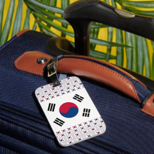 South Korea National Flag: Korean Taegeukgi Pride  Luggage Tag