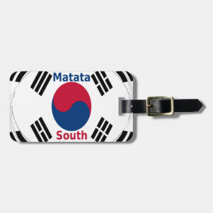South Korea National Flag: Korean Taegeukgi Pride  Luggage Tag