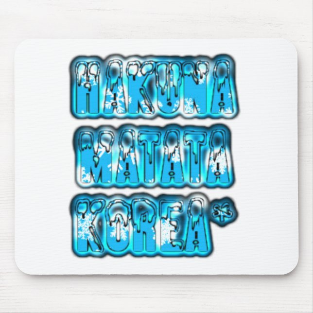 South Korea National Flag: Korean Taegeukgi Pride  Mouse Pad (Front)