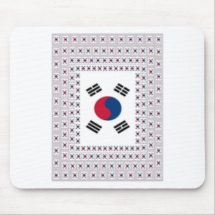 South Korea National Flag: Korean Taegeukgi Pride  Mouse Pad