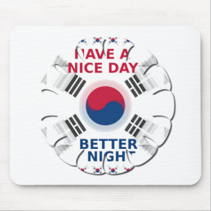 South Korea National Flag: Korean Taegeukgi Pride Mouse Pad