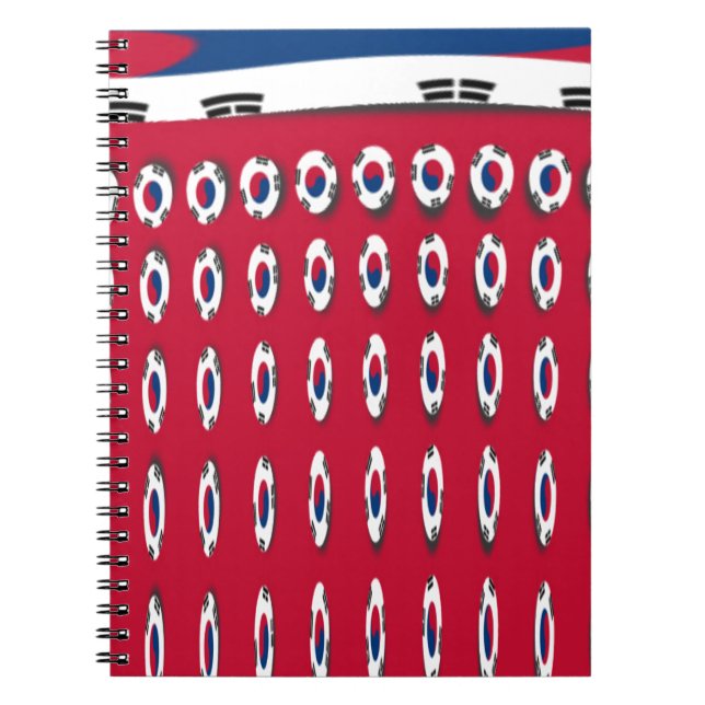 South Korea National Flag: Korean Taegeukgi Pride  Notebook (Front)