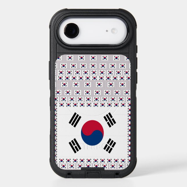 South Korea National Flag: Korean Taegeukgi Pride  Otterbox iPhone Case (Back)