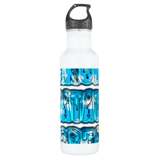 South Korea National Flag: Korean Taegeukgi Pride  Stainless Steel Water Bottle (Front)