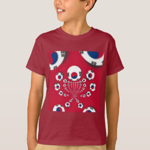 South Korea National Flag: Korean Taegeukgi Pride T-Shirt