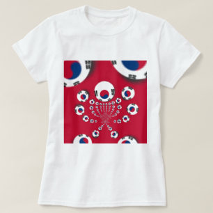 South Korea National Flag: Korean Taegeukgi Pride T-Shirt