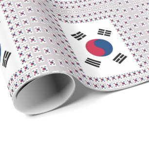 South Korea National Flag: Korean Taegeukgi Pride Wrapping Paper