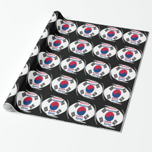 South Korea National Flag: Korean Taegeukgi Pride Wrapping Paper