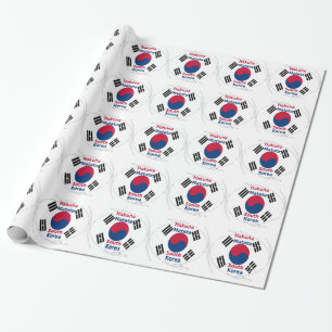 South Korea National Flag: Korean Taegeukgi Pride Wrapping Paper