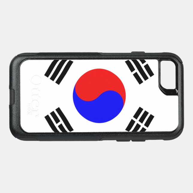 South Korea Otterbox iPhone Case (Back Horizontal)