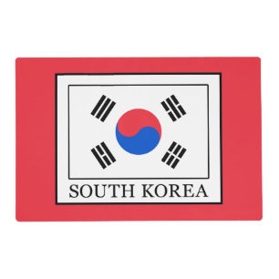 South Korea Placemat