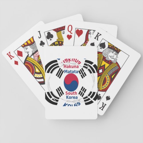 South Korea Playing Cards