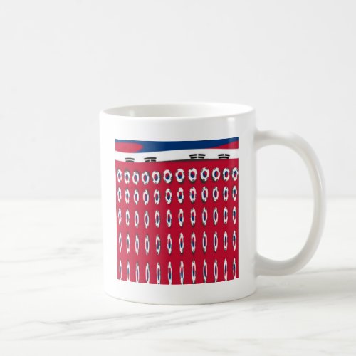 South Korea PolkaDot flag Coffee Mug