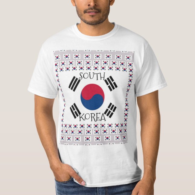 South Korea Popular Colors T-Shirt (Front)