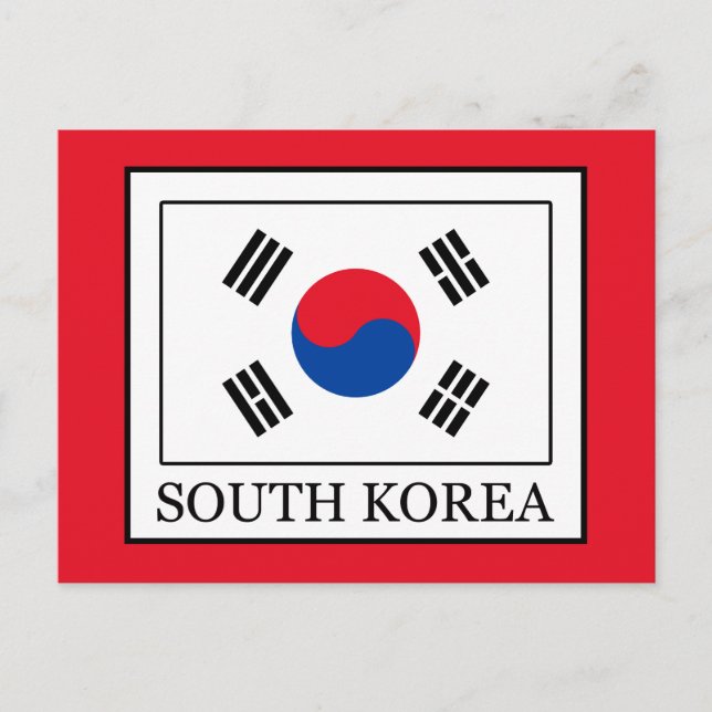 South Korea Postcard (Front)