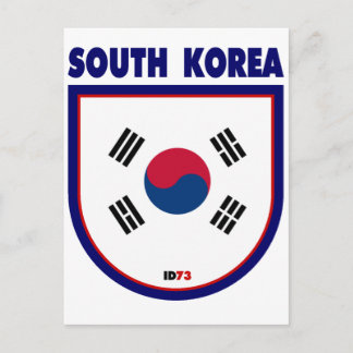 South Korea Postcard