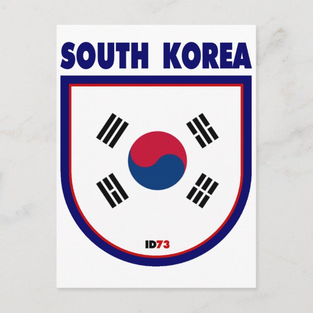 South Korea Postcard (Front)
