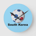 South Korea Round Clock
