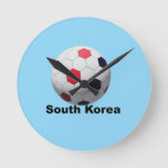 South Korea Round Clock