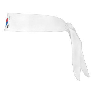 South Korea Seoul Asia Korean Flag Travel Tie Headband