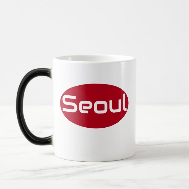 South Korea Seoul Mug (Left)