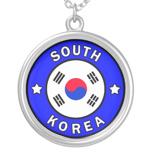 South Korea Silver Plated Necklace