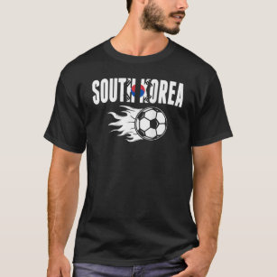 South Korea Soccer Fans Jersey - Korean Flag Footb T-Shirt