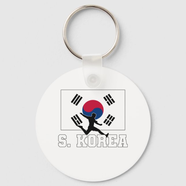 South Korea Soccer National Team Keychain (Front)