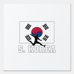 South Korea Soccer National Team Sign