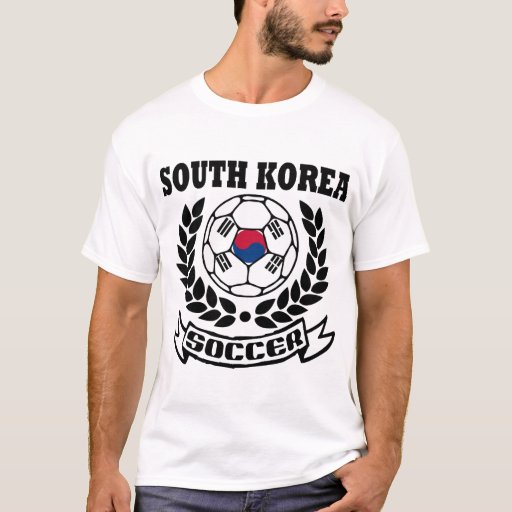 SOUTH KOREA SOCCER TEAM T-Shirt | Zazzle