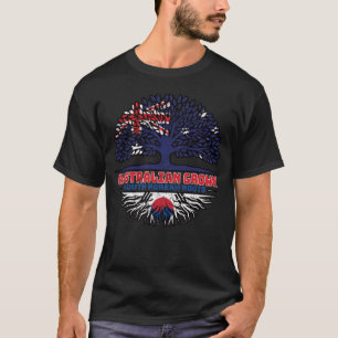 South Korea South Korean Australian Australia Tree T-Shirt